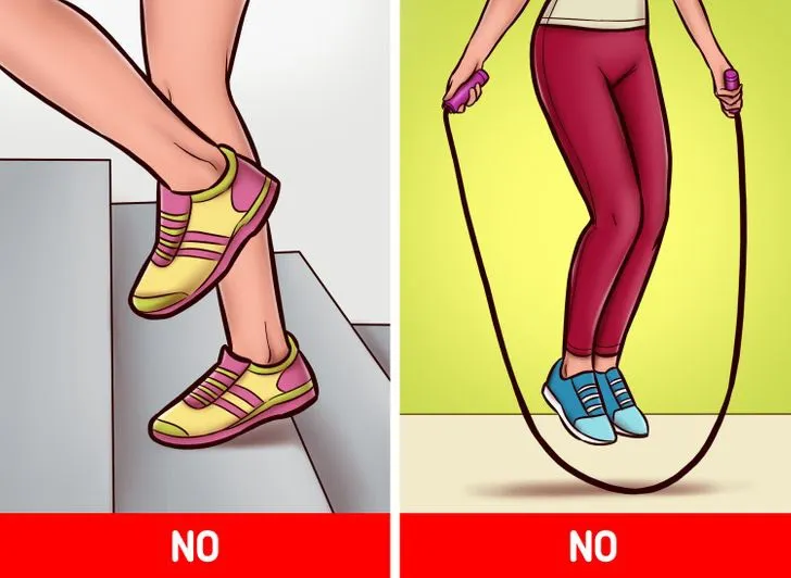 Những bài tập gây hại cho khớp gối mà chúng ta không hề hay biết - Ảnh 6. Những bài tập gây hại cho khớp gối mà chúng ta không hề hay biết - Ảnh 6.