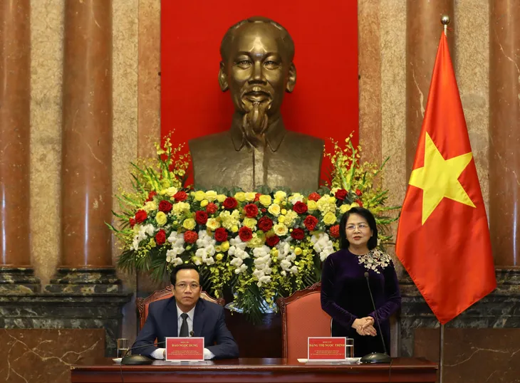 Phó Chủ tịch nước Đặng Thị Ngọc Thịnh gặp mặt tri ân những tấm lòng vàng năm 2020 - Ảnh 1. Phó Chủ tịch nước Đặng Thị Ngọc Thịnh gặp mặt tri ân những tấm lòng vàng năm 2020 - Ảnh 1.