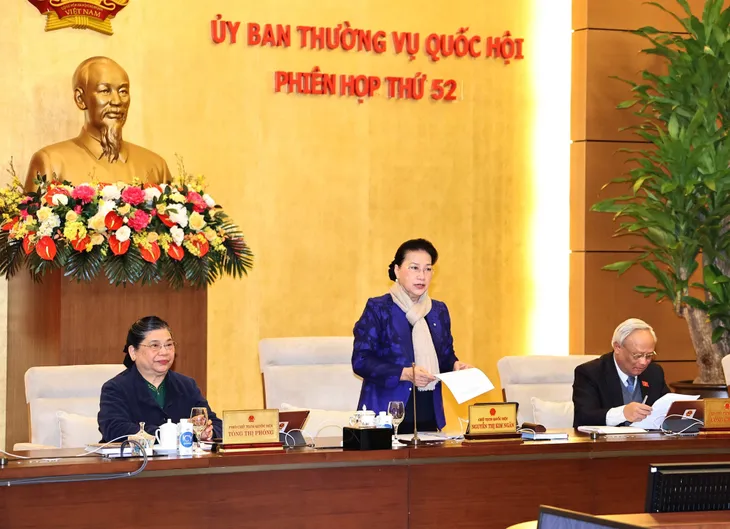 Nhiều nội dung quan trọng được bàn trong phiên họp thứ 52 của Ủy ban Thường vụ Quốc hội - Ảnh 1. Nhiều nội dung quan trọng được bàn trong phiên họp thứ 52 của Ủy ban Thường vụ Quốc hội - Ảnh 1.