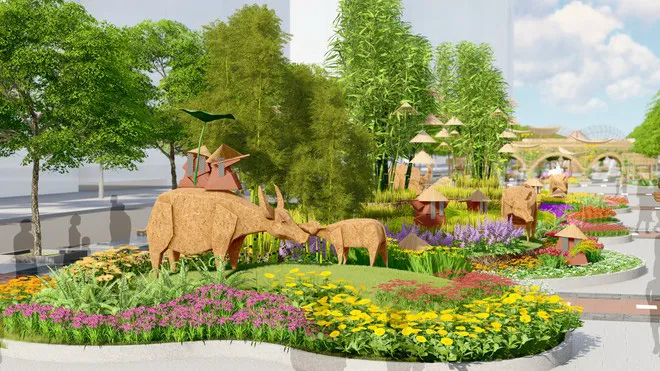 Đường hoa Nguyễn Huệ Tết Tân Sửu 2021 có gì đặc biệt? - Ảnh 4. Đường hoa Nguyễn Huệ Tết Tân Sửu 2021 có gì đặc biệt? - Ảnh 4.