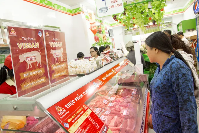 TP Hồ Chí Minh cho phép tăng giá bán thịt lợn bình ổn - Ảnh 1. TP Hồ Chí Minh cho phép tăng giá bán thịt lợn bình ổn - Ảnh 1.