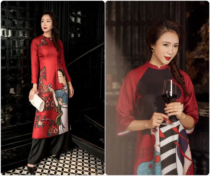 Hồng Diễm, Phương Oanh cùng dàn diễn viên diện áo dài: Ai xinh đẹp hơn? - Ảnh 5. Hồng Diễm, Phương Oanh cùng dàn diễn viên diện áo dài: Ai xinh đẹp hơn? - Ảnh 5.