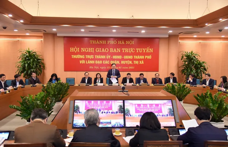 Hà Nội thực hiện 9 nhóm nhiệm vụ phát triển kinh tế - xã hội năm 2021 - Ảnh 1. Hà Nội thực hiện 9 nhóm nhiệm vụ phát triển kinh tế - xã hội năm 2021 - Ảnh 1.