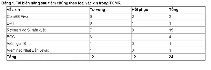 Lý giải nguyên nhân 24 trẻ tai biến nặng sau tiêm chủng - Ảnh 1. Lý giải nguyên nhân 24 trẻ tai biến nặng sau tiêm chủng - Ảnh 1.