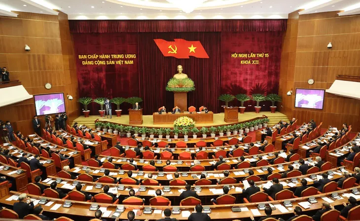 ẢNH: Tổng Bí thư, Chủ tịch nước Nguyễn Phú Trọng và các đại biểu dự Hội nghị Trung ương 15 - Ảnh 12. ẢNH: Tổng Bí thư, Chủ tịch nước Nguyễn Phú Trọng và các đại biểu dự Hội nghị Trung ương 15 - Ảnh 12.
