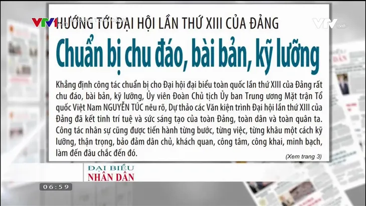 Chuẩn bị chu đáo, bài bản, kỹ lưỡng cho Đại hội XIII của Đảng - Ảnh 1. Chuẩn bị chu đáo, bài bản, kỹ lưỡng cho Đại hội XIII của Đảng - Ảnh 1.