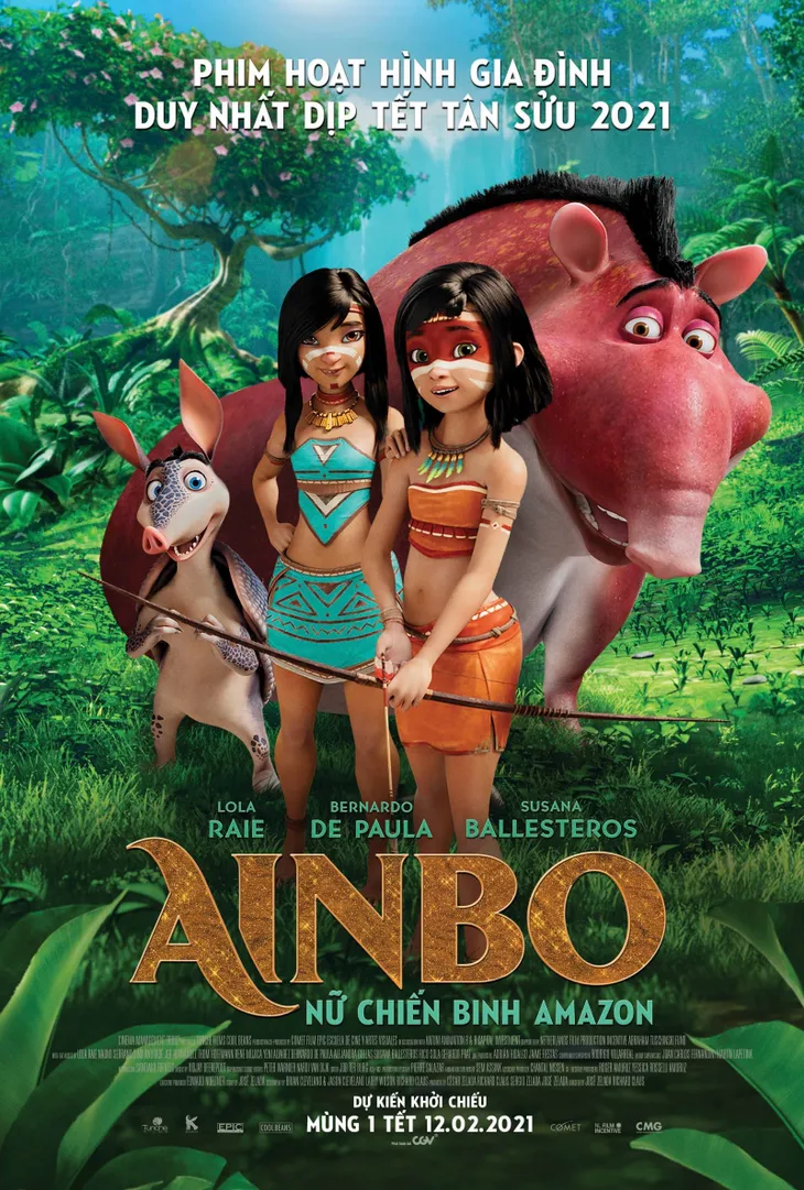 Ainbo: Nữ thần chiến binh Amazon ra rạp mùng 1 Tết - Ảnh 1. Ainbo: Nữ thần chiến binh Amazon ra rạp mùng 1 Tết - Ảnh 1.