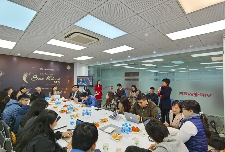Phát động Giải thưởng Sao Khuê 2021, bổ sung giải thưởng cho các nền tảng chuyển đổi số - Ảnh 1. Phát động Giải thưởng Sao Khuê 2021, bổ sung giải thưởng cho các nền tảng chuyển đổi số - Ảnh 1.