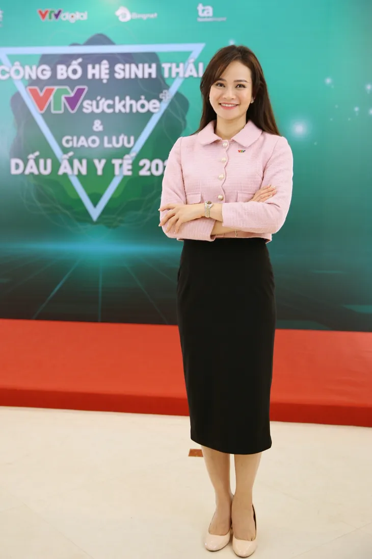 BTV Thu Hương và dàn MC rạng rỡ tại lễ công bố Hệ sinh thái VTV Sức khỏe - Ảnh 5. BTV Thu Hương và dàn MC rạng rỡ tại lễ công bố Hệ sinh thái VTV Sức khỏe - Ảnh 5.