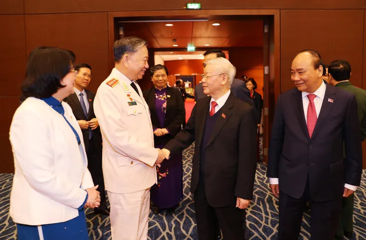 Tổng Bí thư, Chủ tịch nước Nguyễn Phú Trọng dự phiên họp trù bị Đại hội XIII của Đảng - Ảnh 2. Tổng Bí thư, Chủ tịch nước Nguyễn Phú Trọng dự phiên họp trù bị Đại hội XIII của Đảng - Ảnh 2.