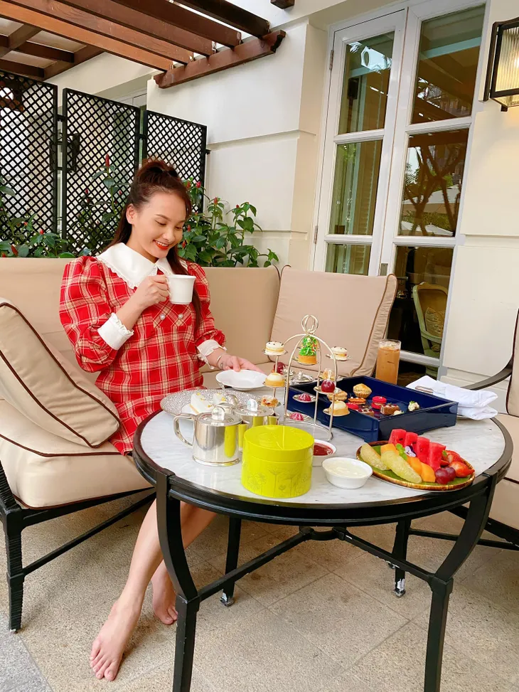 Ngắm gu thời trang tinh tế, nổi bật của bà bầu Bảo Thanh - Ảnh 3. Ngắm gu thời trang tinh tế, nổi bật của bà bầu Bảo Thanh - Ảnh 3.
