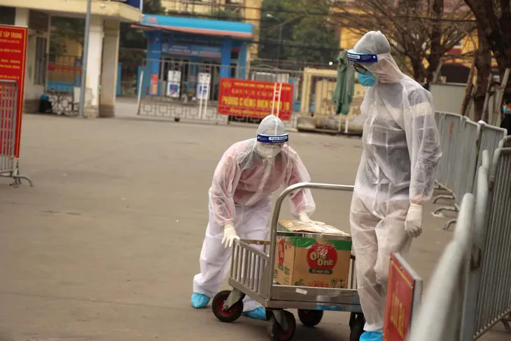 Bên trong Bệnh viện dã chiến số 2 Hải Dương - Ảnh 8. Bên trong Bệnh viện dã chiến số 2 Hải Dương - Ảnh 8.