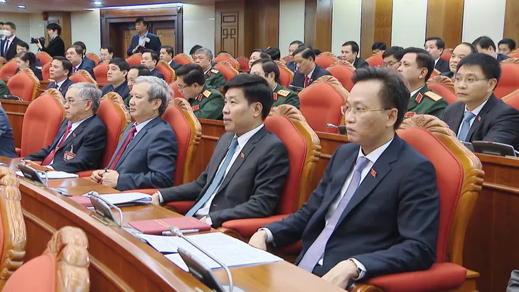 Hội nghị lần thứ nhất Ban Chấp hành Trung ương Đảng khóa XIII - Ảnh 7. Hội nghị lần thứ nhất Ban Chấp hành Trung ương Đảng khóa XIII - Ảnh 7.