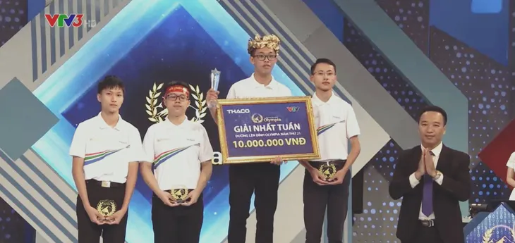 Nam sinh thích Rap giành chiến thắng ấn tượng tại Đường lên đỉnh Olympia 2021 - Ảnh 2. Nam sinh thích Rap giành chiến thắng ấn tượng tại Đường lên đỉnh Olympia 2021 - Ảnh 2.