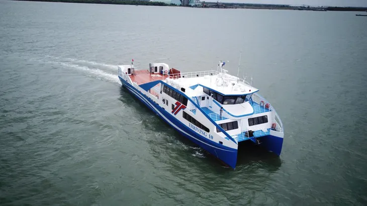 Chính thức hoạt động tuyến phà biển đầu tiên từ TP Hồ Chí Minh đi Vũng Tàu - Ảnh 2. Chính thức hoạt động tuyến phà biển đầu tiên từ TP Hồ Chí Minh đi Vũng Tàu - Ảnh 2.
