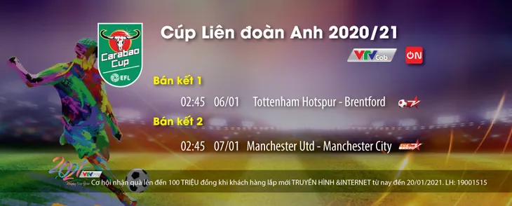 Xem trực tiếp Bán kết cúp Liên đoàn Anh duy nhất trên VTVcab - Ảnh 2. Xem trực tiếp Bán kết cúp Liên đoàn Anh duy nhất trên VTVcab - Ảnh 2.