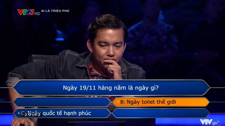 Sau 13 năm Ai là triệu phú mới có người chơi vượt qua 14 câu hỏi - Ảnh 3. Sau 13 năm Ai là triệu phú mới có người chơi vượt qua 14 câu hỏi - Ảnh 3.