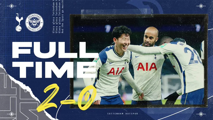 Vượt qua Brentford, Tottenham Hotspur vào chung kết Cúp Liên đoàn Anh - Ảnh 5. Vượt qua Brentford, Tottenham Hotspur vào chung kết Cúp Liên đoàn Anh - Ảnh 5.