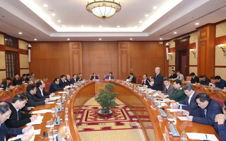 Thường trực Ban Bí thư Trần Quốc Vượng: Tập trung cao độ phục vụ Đại hội XIII của Đảng - Ảnh 1. Thường trực Ban Bí thư Trần Quốc Vượng: Tập trung cao độ phục vụ Đại hội XIII của Đảng - Ảnh 1.