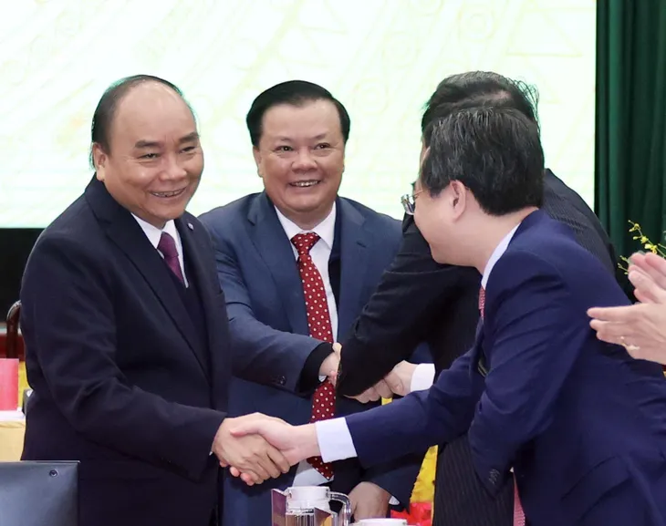 Thủ tướng dự Hội nghị triển khai nhiệm vụ tài chính - ngân sách nhà nước năm 2021 - Ảnh 1. Thủ tướng dự Hội nghị triển khai nhiệm vụ tài chính - ngân sách nhà nước năm 2021 - Ảnh 1.