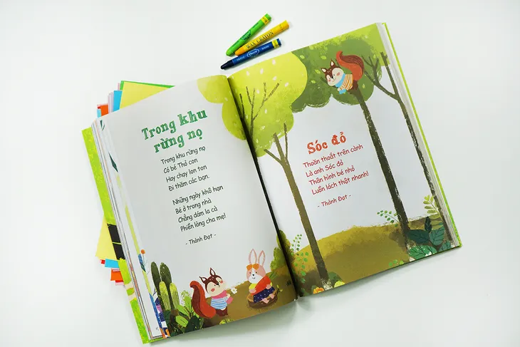 Cùng con học nói qua miền ca dao, đồng dao và thơ - Ảnh 2. Cùng con học nói qua miền ca dao, đồng dao và thơ - Ảnh 2.