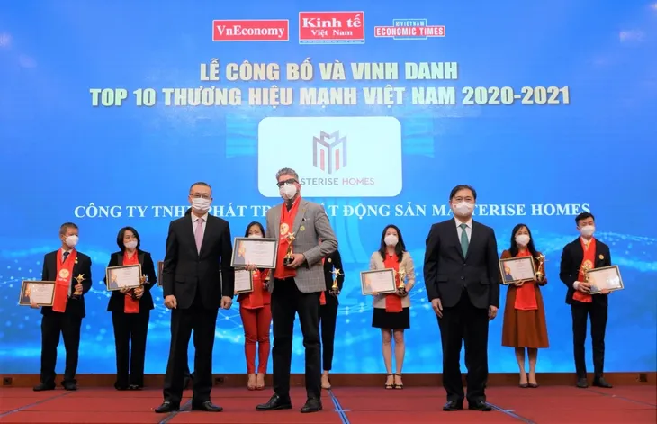 Masterise Homes vào Top 10 Thương hiệu mạnh Việt Nam 2021 - Ảnh 1. Masterise Homes vào Top 10 Thương hiệu mạnh Việt Nam 2021 - Ảnh 1.