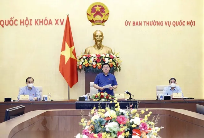 Chủ tịch Quốc hội chủ trì làm việc về chính sách tài khóa và tiền tệ - Ảnh 1. Chủ tịch Quốc hội chủ trì làm việc về chính sách tài khóa và tiền tệ - Ảnh 1.