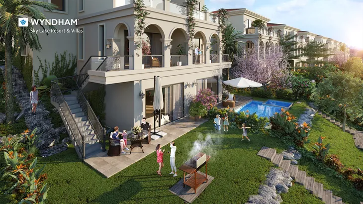 Hơi thở Địa Trung Hải cuốn hút trong từng không gian kiến trúc Wyndham Sky Lake - Ảnh 3. Hơi thở Địa Trung Hải cuốn hút trong từng không gian kiến trúc Wyndham Sky Lake - Ảnh 3.