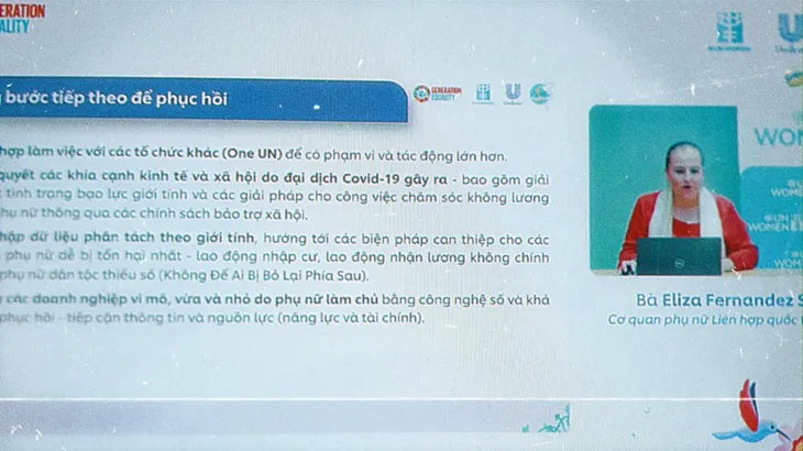 Hội thảo Phụ nữ vươn lên thúc đẩy phục hồi kinh tế Việt Nam sau đại dịch COVID-19 - Trao quyền cho phụ nữ - Ảnh 2. Hội thảo Phụ nữ vươn lên thúc đẩy phục hồi kinh tế Việt Nam sau đại dịch COVID-19 - Trao quyền cho phụ nữ - Ảnh 2.