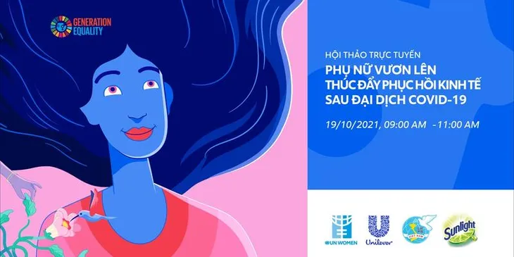 Hội thảo Phụ nữ vươn lên thúc đẩy phục hồi kinh tế Việt Nam sau đại dịch COVID-19 - Trao quyền cho phụ nữ - Ảnh 1. Hội thảo Phụ nữ vươn lên thúc đẩy phục hồi kinh tế Việt Nam sau đại dịch COVID-19 - Trao quyền cho phụ nữ - Ảnh 1.