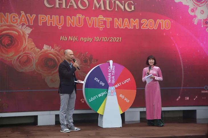 Đài THVN rộn ràng chào mừng ngày Phụ nữ Việt Nam (20/10) - Ảnh 18. Đài THVN rộn ràng chào mừng ngày Phụ nữ Việt Nam (20/10) - Ảnh 18.