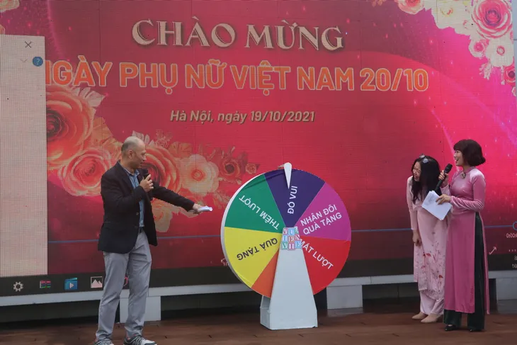 Đài THVN rộn ràng chào mừng ngày Phụ nữ Việt Nam (20/10) - Ảnh 21. Đài THVN rộn ràng chào mừng ngày Phụ nữ Việt Nam (20/10) - Ảnh 21.
