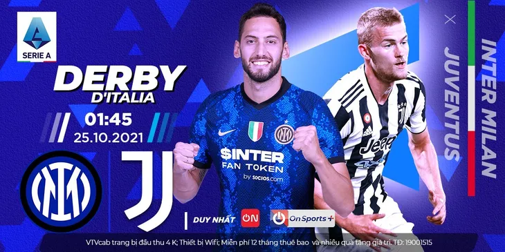 Xem siêu kinh điển và Derby DItalia cuối tuần này trên VTVcab - Ảnh 3. Xem siêu kinh điển và Derby DItalia cuối tuần này trên VTVcab - Ảnh 3.