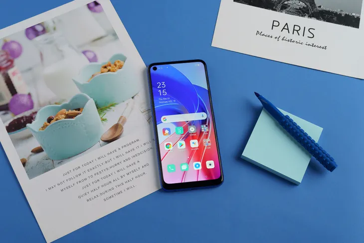 Oppo A55 ra mắt - Ảnh 1. Oppo A55 ra mắt - Ảnh 1.