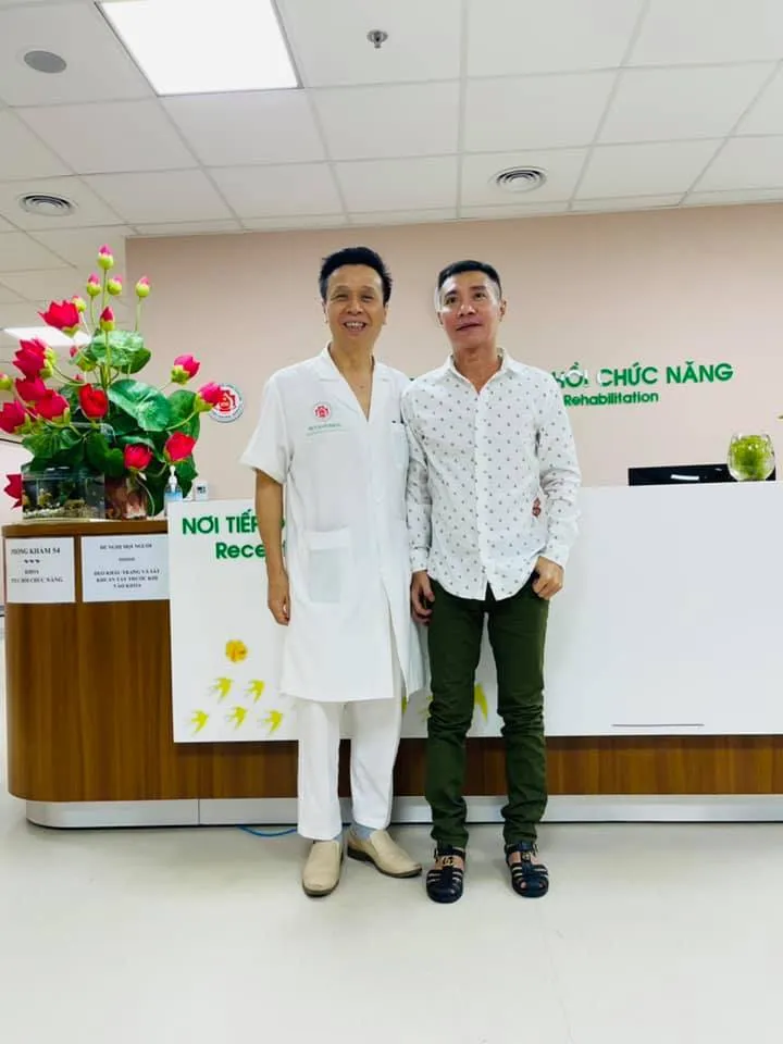 NSND Công Lý xuất viện - Ảnh 1. NSND Công Lý xuất viện - Ảnh 1.