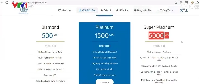 Hocvienvuasutu.com dùng tiền ảo làm phương tiện thanh toán trái phép - Ảnh 1. Hocvienvuasutu.com dùng tiền ảo làm phương tiện thanh toán trái phép - Ảnh 1.