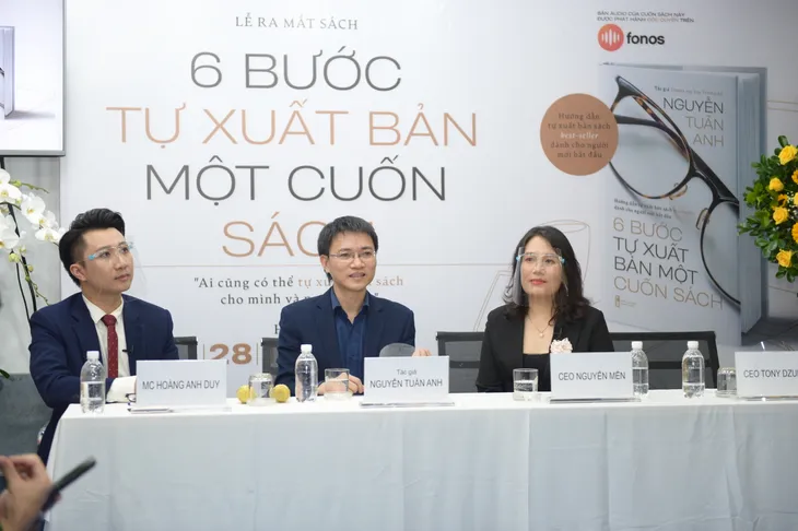Ra mắt sách 6 bước tự xuất bản một cuốn sách - Ảnh 1. Ra mắt sách 6 bước tự xuất bản một cuốn sách - Ảnh 1.