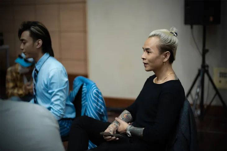 Các quý ông của Rap Việt hội ngộ trong Cuộc hẹn cuối tuần - Ảnh 3. Các quý ông của Rap Việt hội ngộ trong Cuộc hẹn cuối tuần - Ảnh 3.