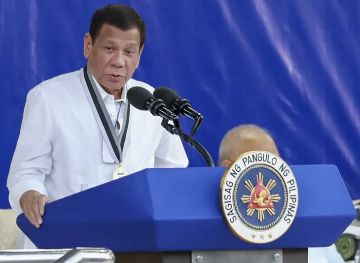 Tổng thống Philippines Duterte tuyên bố rút khỏi chính trường - Ảnh 1. Tổng thống Philippines Duterte tuyên bố rút khỏi chính trường - Ảnh 1.