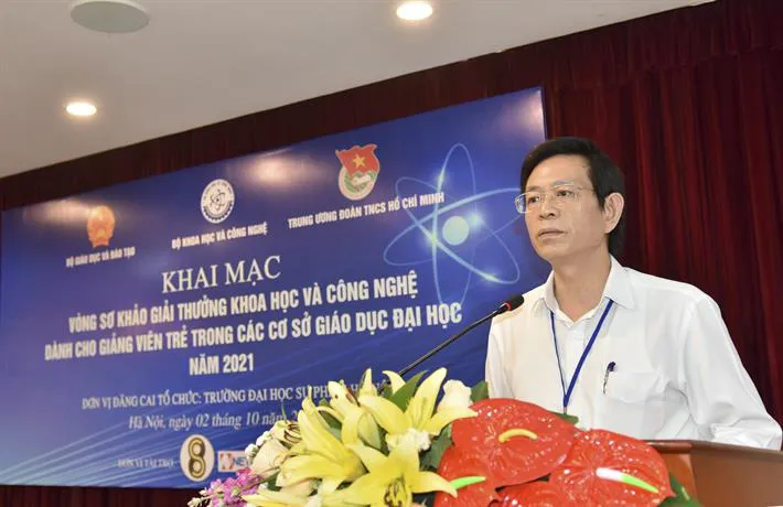 200 sản phẩm công bố khoa học và chuyển giao dự Sơ khảo Giải thưởng KHCN cho giảng viên trẻ 2021 - Ảnh 2. 200 sản phẩm công bố khoa học và chuyển giao dự Sơ khảo Giải thưởng KHCN cho giảng viên trẻ 2021 - Ảnh 2.