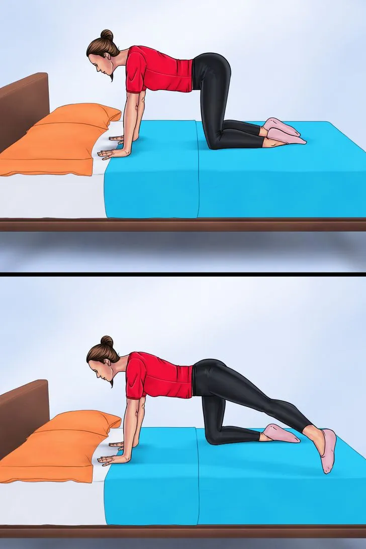 Nằm một chỗ dáng cũng đẹp với 10 bài tập “tại giường” hiệu quả - Ảnh 3. Nằm một chỗ dáng cũng đẹp với 10 bài tập “tại giường” hiệu quả - Ảnh 3.
