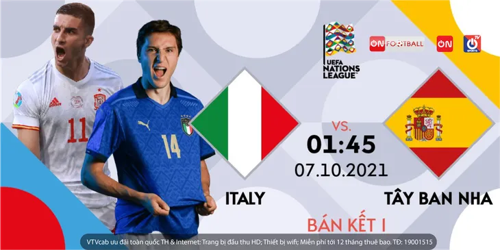 Bán kết UEFA Nation League: Trực tiếp trên VTVcab - Ảnh 3. Bán kết UEFA Nation League: Trực tiếp trên VTVcab - Ảnh 3.