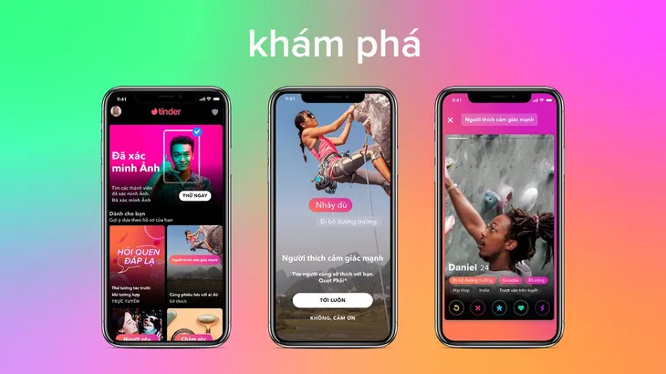 Tinder ra mắt tính năng Explore tại Việt Nam - Ảnh 1. Tinder ra mắt tính năng Explore tại Việt Nam - Ảnh 1.