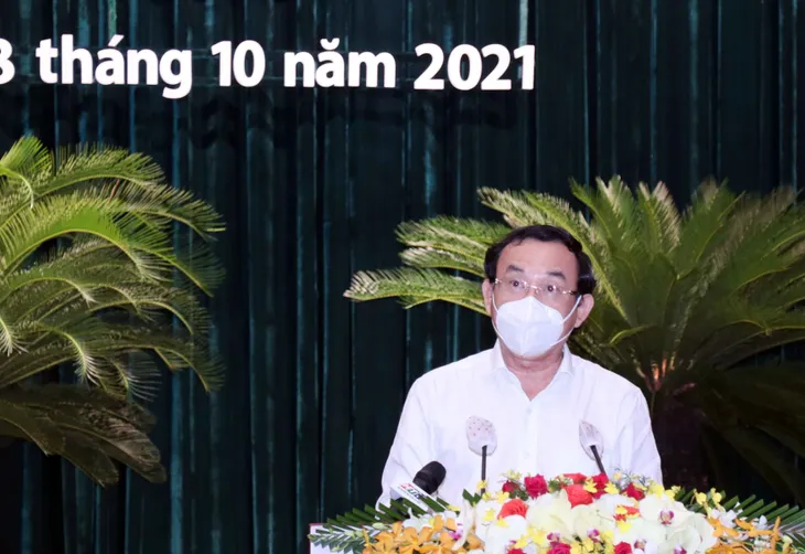 Bí thư Thành ủy TP Hồ Chí Minh: Hình ảnh cao đẹp của chiến sĩ tuyến đầu sẽ còn mãi - Ảnh 1. Bí thư Thành ủy TP Hồ Chí Minh: Hình ảnh cao đẹp của chiến sĩ tuyến đầu sẽ còn mãi - Ảnh 1.