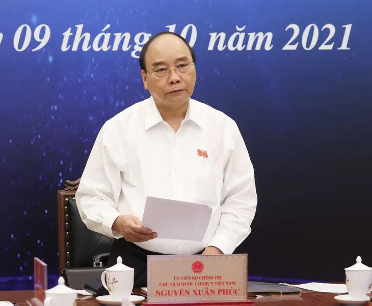 Chủ tịch nước: TP Hồ Chí Minh đã qua đỉnh dịch nhưng không được chủ quan - Ảnh 1. Chủ tịch nước: TP Hồ Chí Minh đã qua đỉnh dịch nhưng không được chủ quan - Ảnh 1.