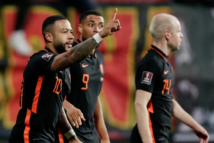 Hoà Montenegro, ĐT Hà Lan chưa thể giành quyền dự VCK World Cup 2022 - Ảnh 1. Hoà Montenegro, ĐT Hà Lan chưa thể giành quyền dự VCK World Cup 2022 - Ảnh 1.