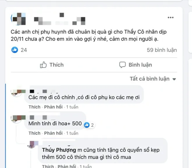Phụ huynh đau đầu có nên tặng quà 20/11 khi học online? - Ảnh 1. Phụ huynh đau đầu có nên tặng quà 20/11 khi học online? - Ảnh 1.