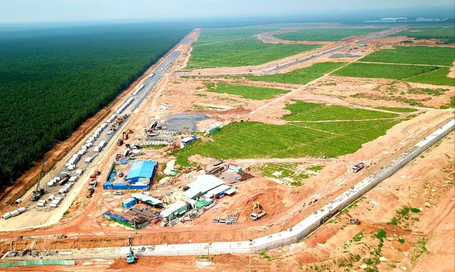 Phấn đấu hoàn thành giai đoạn 1 Dự án sân bay Long Thành vào tháng 1/2025 - Ảnh 1. Phấn đấu hoàn thành giai đoạn 1 Dự án sân bay Long Thành vào tháng 1/2025 - Ảnh 1.