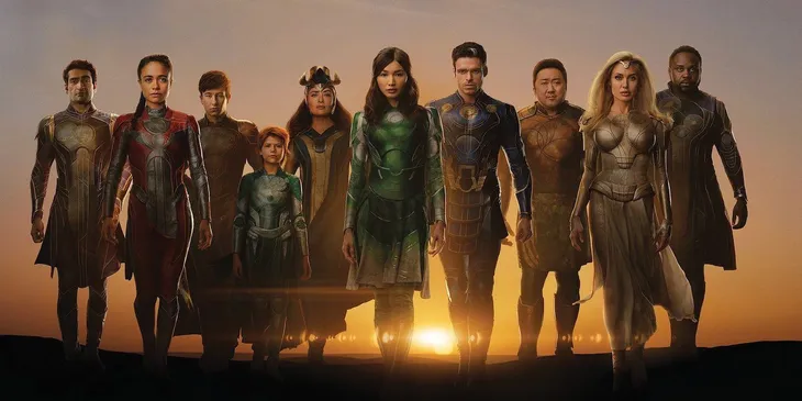 Eternals bị chê tệ nhất trong lịch sử phim Marvel - Ảnh 1. Eternals bị chê tệ nhất trong lịch sử phim Marvel - Ảnh 1.