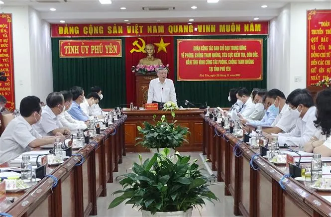 Làm tốt hơn nữa công tác phòng chống tham nhũng, tiêu cực - Ảnh 1. Làm tốt hơn nữa công tác phòng chống tham nhũng, tiêu cực - Ảnh 1.